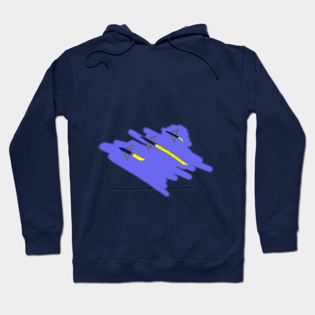 Planes! Hoodie by CaptainHaddock